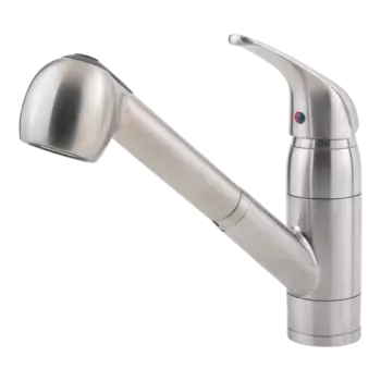 Выдвижной кухонный смеситель Pfister с одной рукояткой, stainless steel