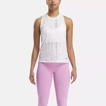 Выгорающий танк Reebok, цвет Chalk