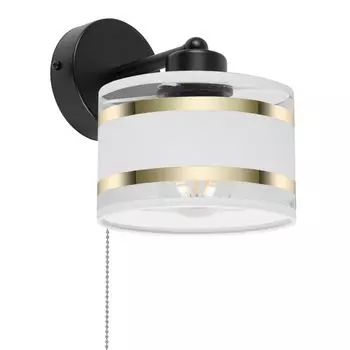 Выключатель шнура для настенного светильника черный SHWAND-TI-1010SC-WE настенный светильник alfalux