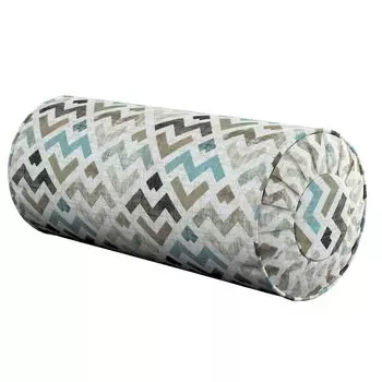 Вырез на шею со складками Dekoria, бирюзовый