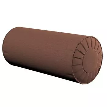 Вырез на шею со складками Dekoria, коричневый