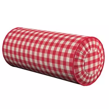 Вырез на шею со складками Dekoria, красный