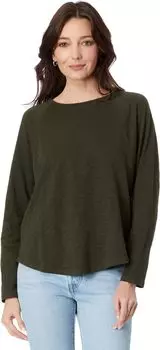 Вырез с длинными рукавами и ластовицей Lilla P, цвет Loden