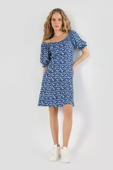 Вырезанное платье с цветочным узором Colin'S, белый