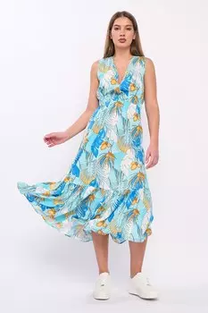 Вырезанное платье с узором Kvl By Kenvelo, мультиколор