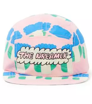 Вышитая бейсболка Jellymallow, розовый