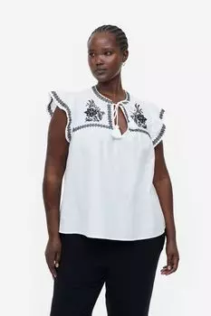 Вышитая Блузка H&M