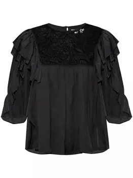 Вышитая блузка ISABEL MARANT, черный