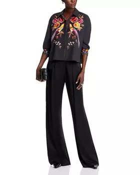 Вышитая блузка Кинсли Kobi Halperin, черный