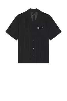 Вышитая боулинг-рубашка Represent, jet black