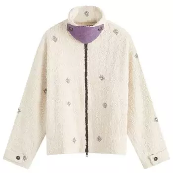 Вышитая флисовая куртка Kartik Research, синий