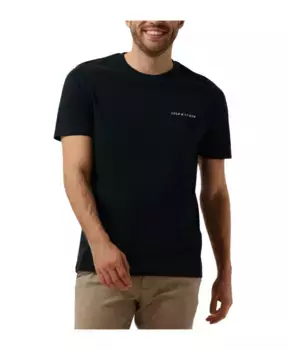 Вышитая футболка Lyle & Scott, синий