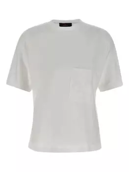 Вышитая футболка Peuterey, серый