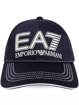 Вышитая кепка Ea7 Emporio Armani, синий