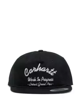 Вышитая кепка гонщика CARHARTT WIP, черный