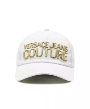 Вышитая кепка подчеркните свой стиль Versace Jeans Couture, белый