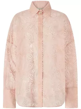 Вышитая рубашка Genny, розовый