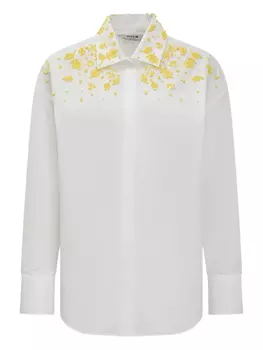 Вышитая рубашка MSGM, белый