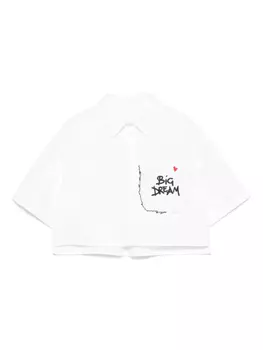 Вышитая рубашка Симонетта Simonetta, белый