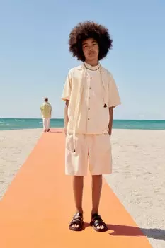 Вышитая рубашка-солнце ZARA, лососево-розовый