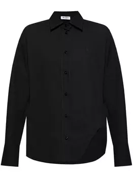 Вышитая рубашка The Attico, черный