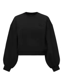 Вышитая толстовка PINKO, черный