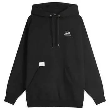 Вышитая толстовка Wut Wtaps, черный