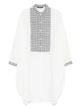 Вышитое платье GREEK ARCHAIC KORI, белый