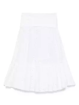 Вышитое платье Miss Grant Kids, белый