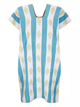 Вышитое платье Tandem, синий