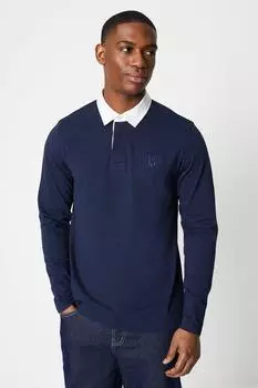 Вышитое регби Burton, темно-синий