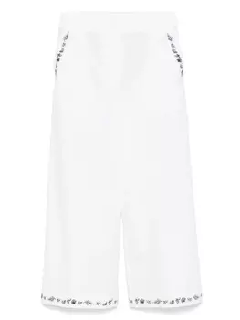 Вышитые брюки Marella, белый