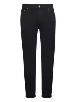 Вышитые джинсы Brunello Cucinelli, черный