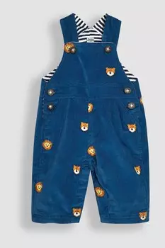 Вышитые комбинезоны из шнура Jojo Maman Bb, синий