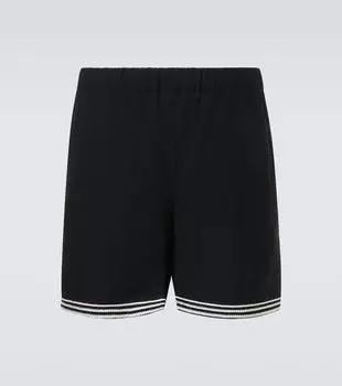 Вышитые шорты Commas, черный