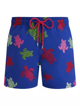 Вышитые шорты для плавания Vilebrequin, синий