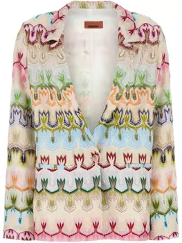 Вышитый блейзер Missoni, нейтральный