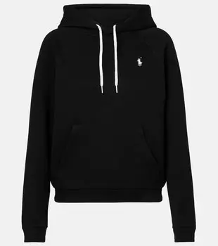 Вышитый джемпер из хлопкового джерси Polo Ralph Lauren, Polo Black