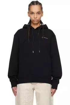 Вышитый худи Jacquemus, черный