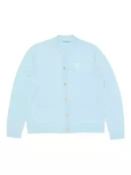 Вышитый кардиган Acne Studios, синий