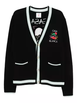Вышитый кардиган Casablanca, черный