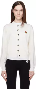 Вышитый кардиган с круглым вырезом Off-White Paris 'Pop' Kenzo