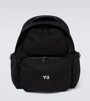 Вышитый рюкзак Y-3, черный