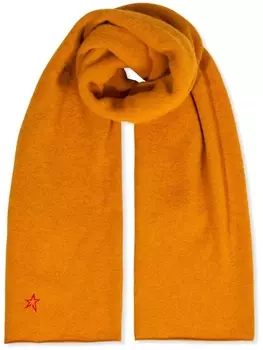 Вышитый шарф Perfect Moment, желтый