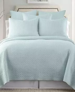 Вышивка крестом 2 шт. Шам-сет, Европейский Levtex, синий