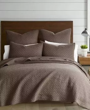 Вышивка крестом 2 шт. Шам-сет, Европейский Levtex, коричневый