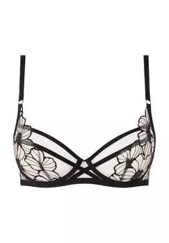 Вышивка на бюстгальтере на косточках Chantelle, мультиколор