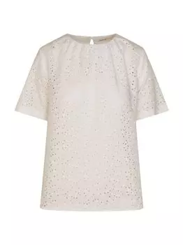 Вышивка на рубашках Seidensticker, белый