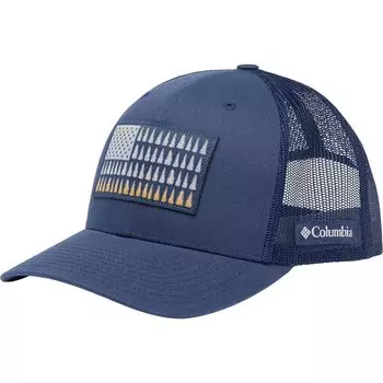 Высокая бейсболка с сетчатыми вставками Tree flag Columbia, мультиколор