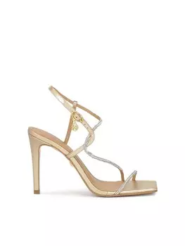 Высокие босоножки Kazar schuhe > sandaletten > Sandaletten, золотой